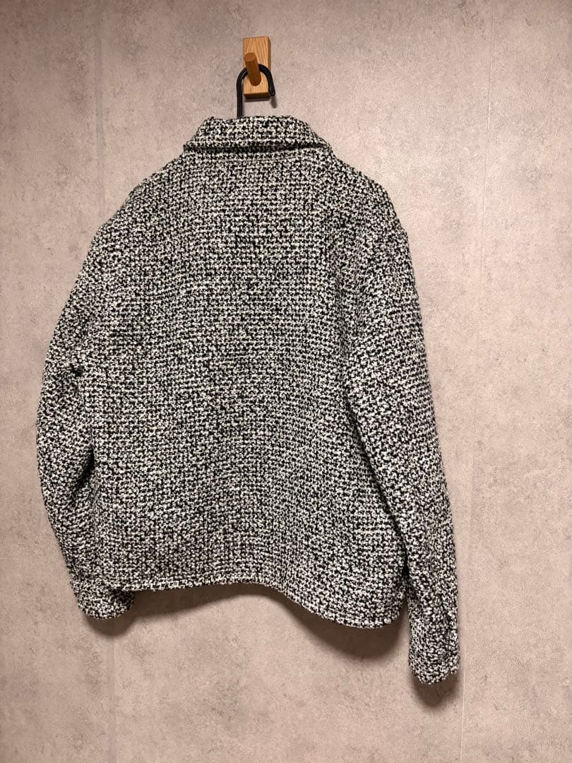 ZARA ザラ ポケット付きテクスチャードシャツジャケット Sサイズ