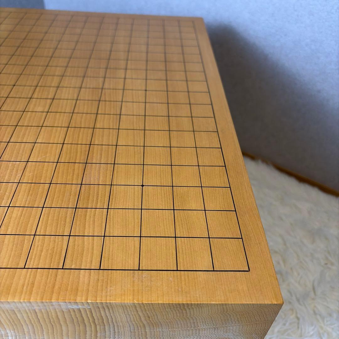 Baimei囲碁盤 本榧 天地柾目 ヘソ・脚付き 特大5.8寸