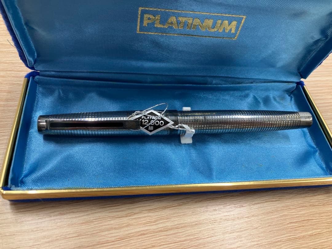 PLATINUM 万年筆 K14WG 専用ケース付き