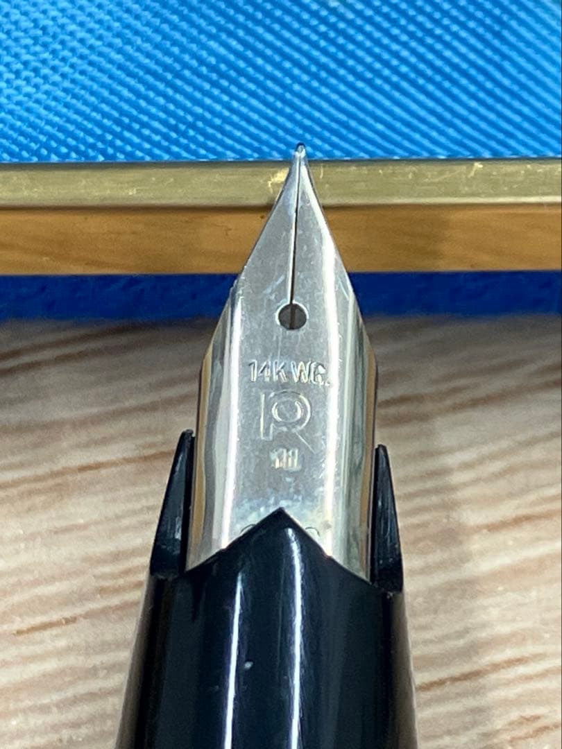 PLATINUM 万年筆 K14WG 専用ケース付き