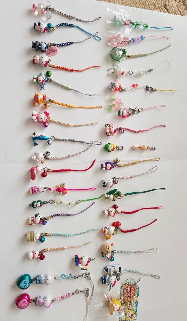 ご当地キティ根付け★中古まとめ売り