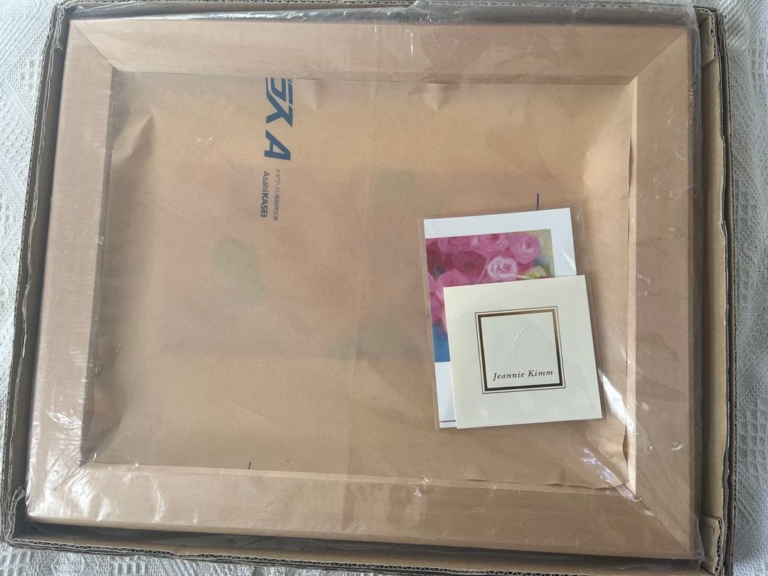 額入り版画　 限定ジクレー　ジニーキム　バラの花 現行品　サイン.ED.証明書