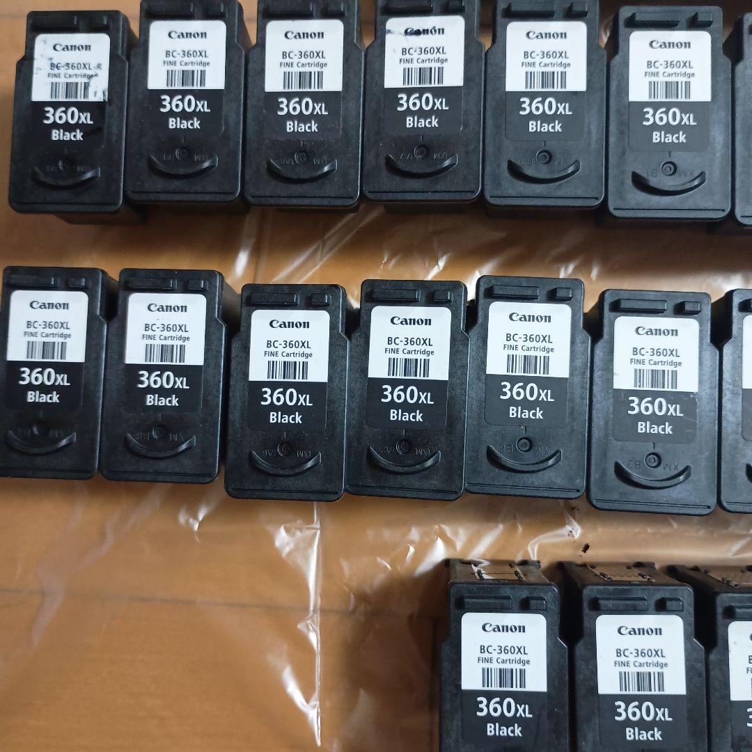Canon BC-360XL/361XL 使用済み インクカートリッジ 33個