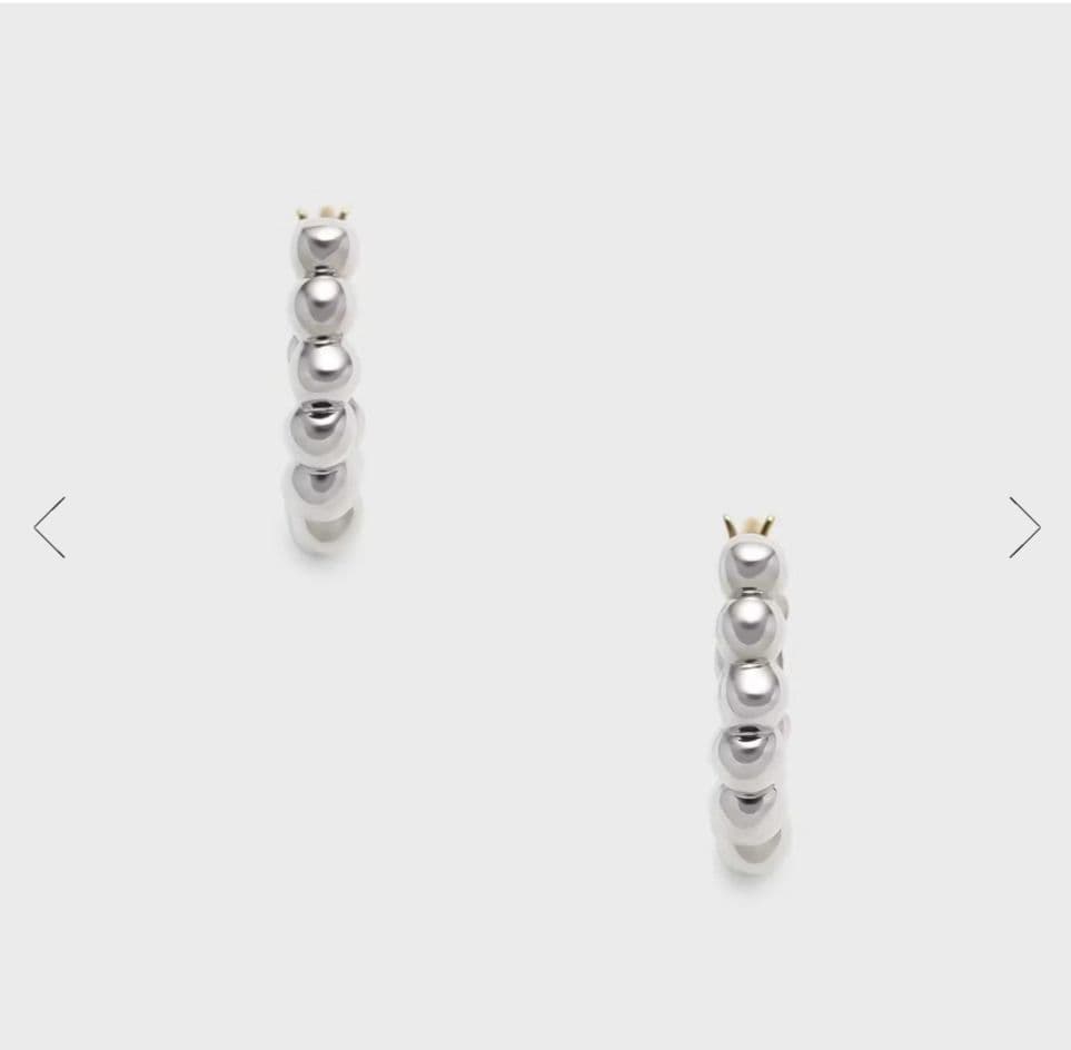 【ノジェス】シルバー／K10ピアス