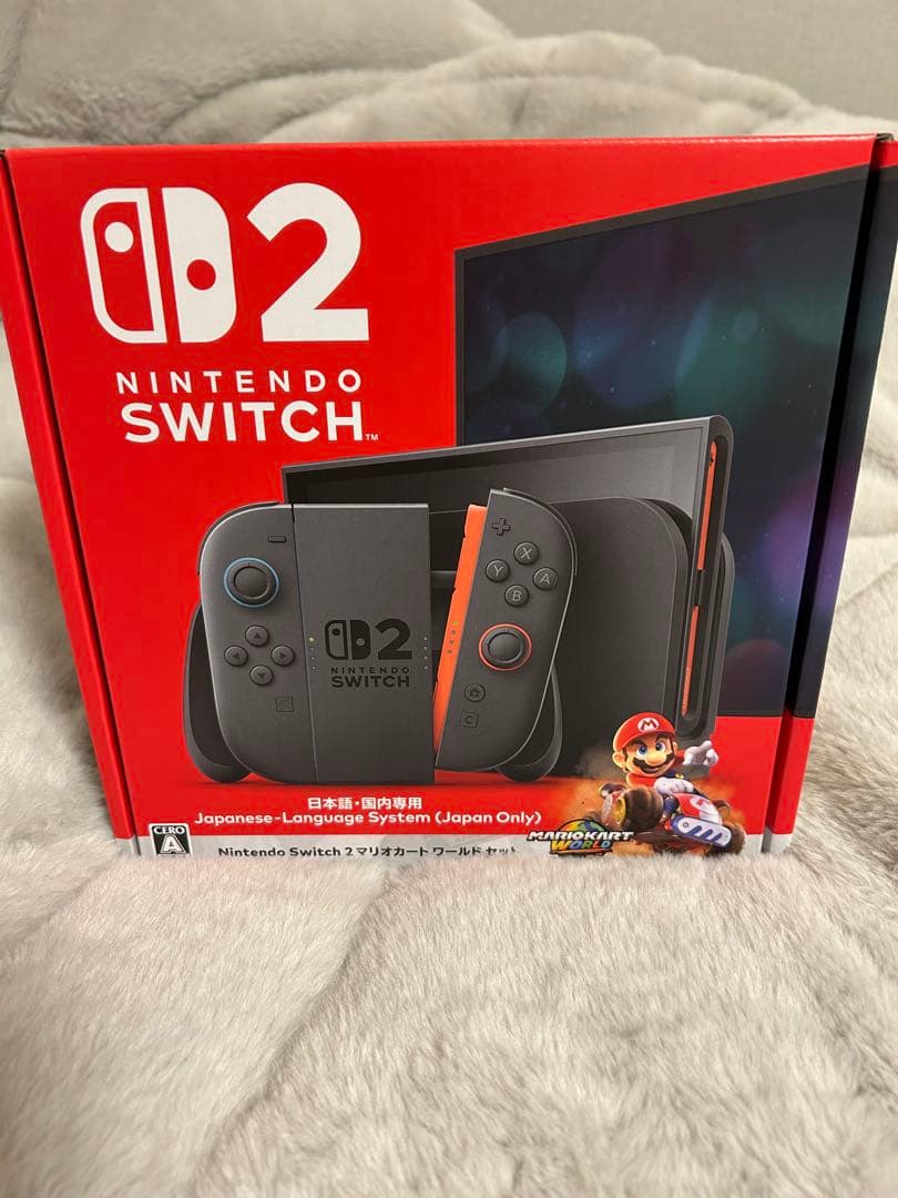 Nintendo Switch2 マリオカートワールドセット　メーカー保証書付き