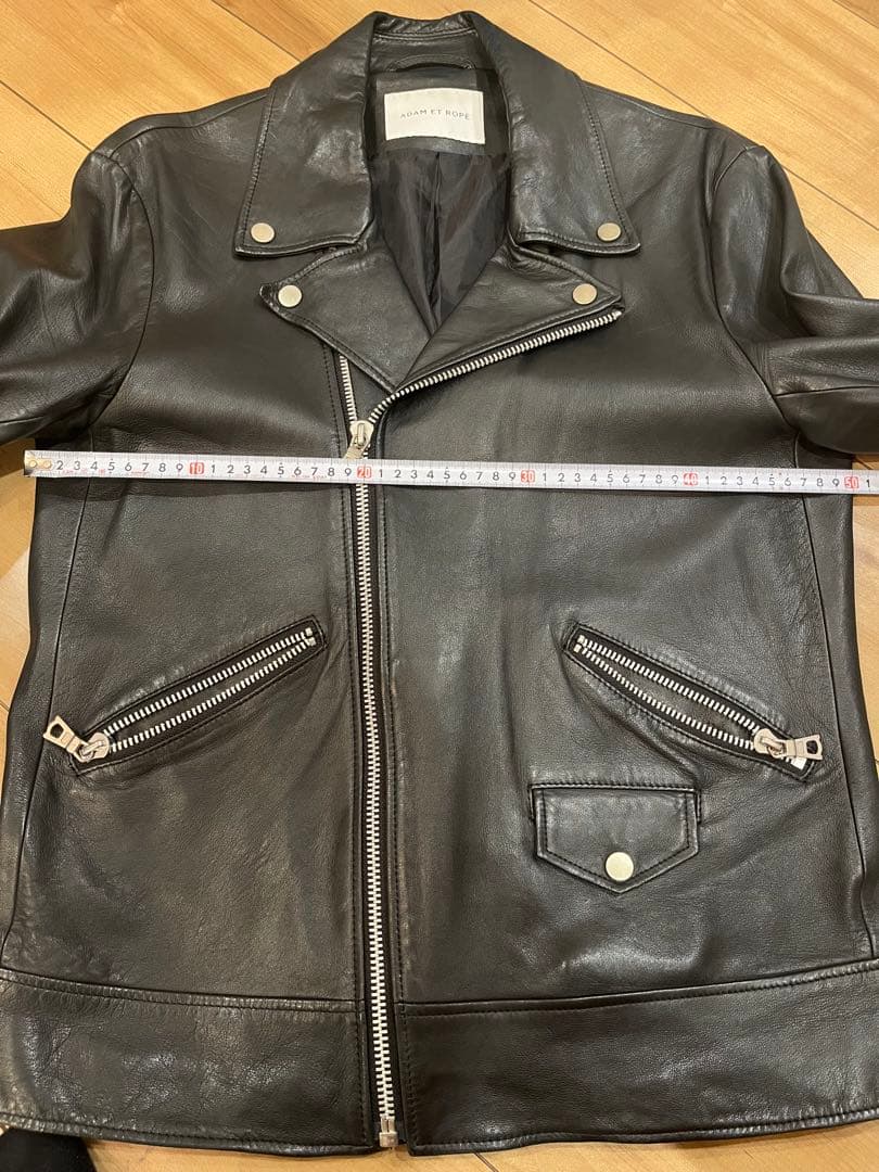 アダムエロペ　レザージャケット