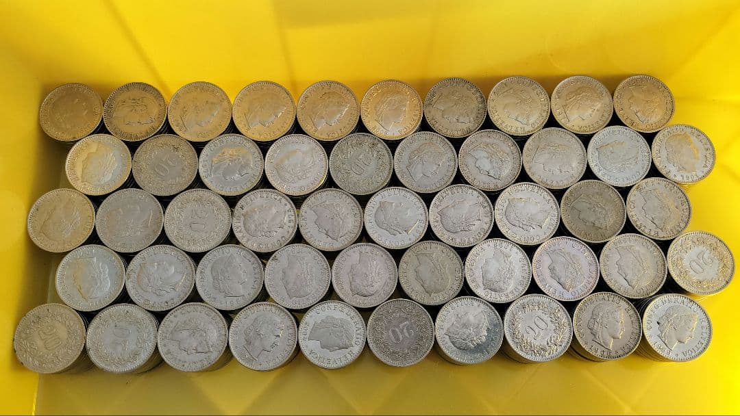 外国貨幣　スイスフラン⑦　100CHF