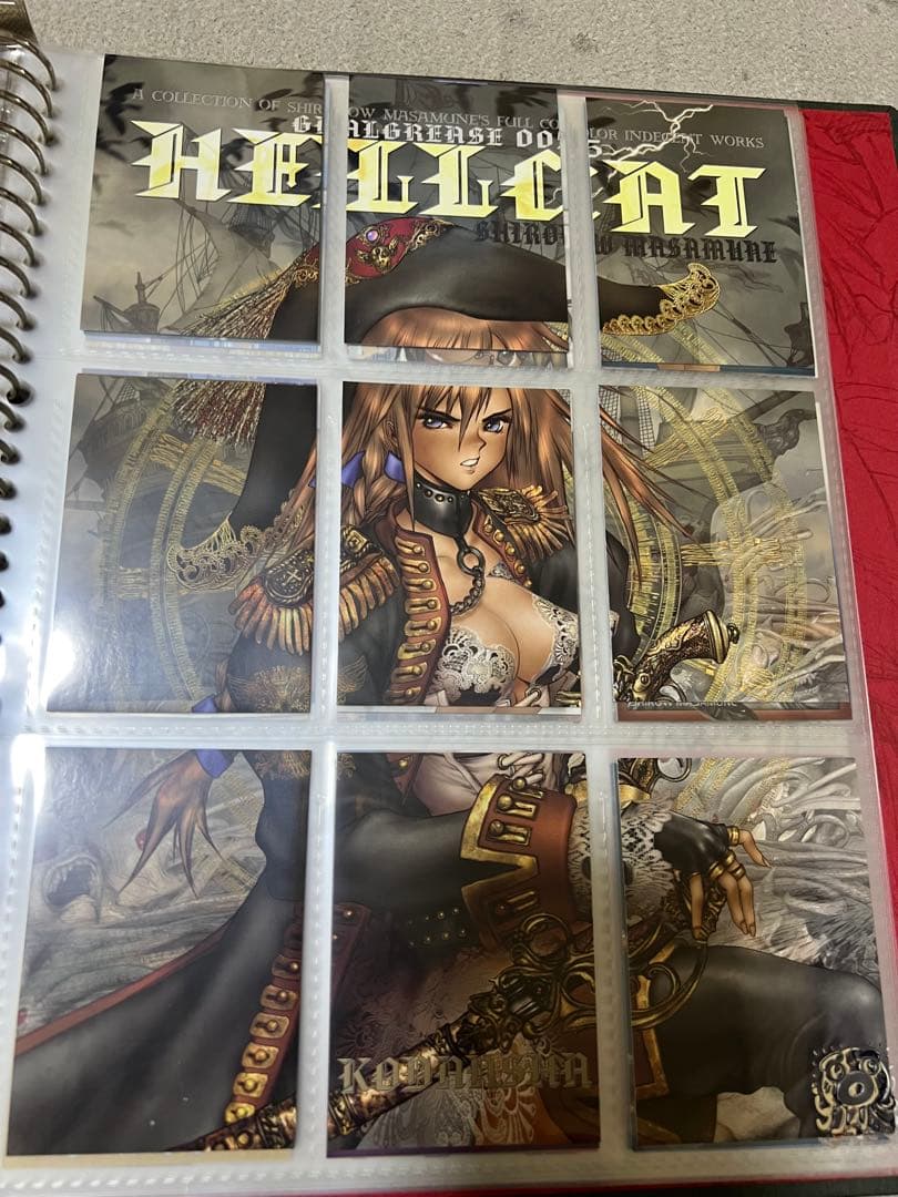 士郎正宗　GALGREASE 2nd マルチパーパスバインダー　フルコンプオマケ