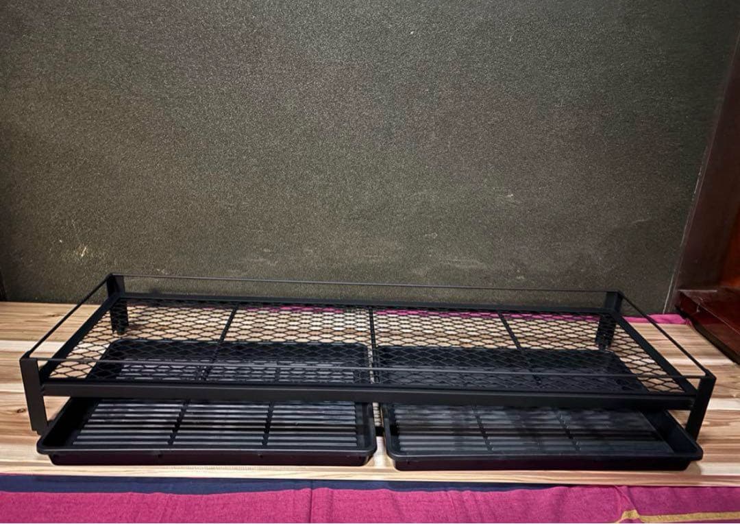 1250幅広タイプ 植物棚　アイアンシェルフ