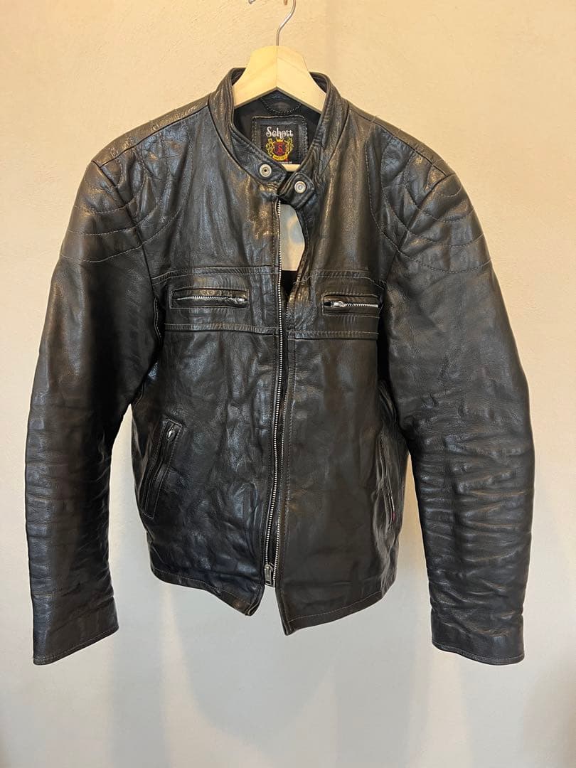 E*A様 Schott Padded Rider レザーパデッド ライダース