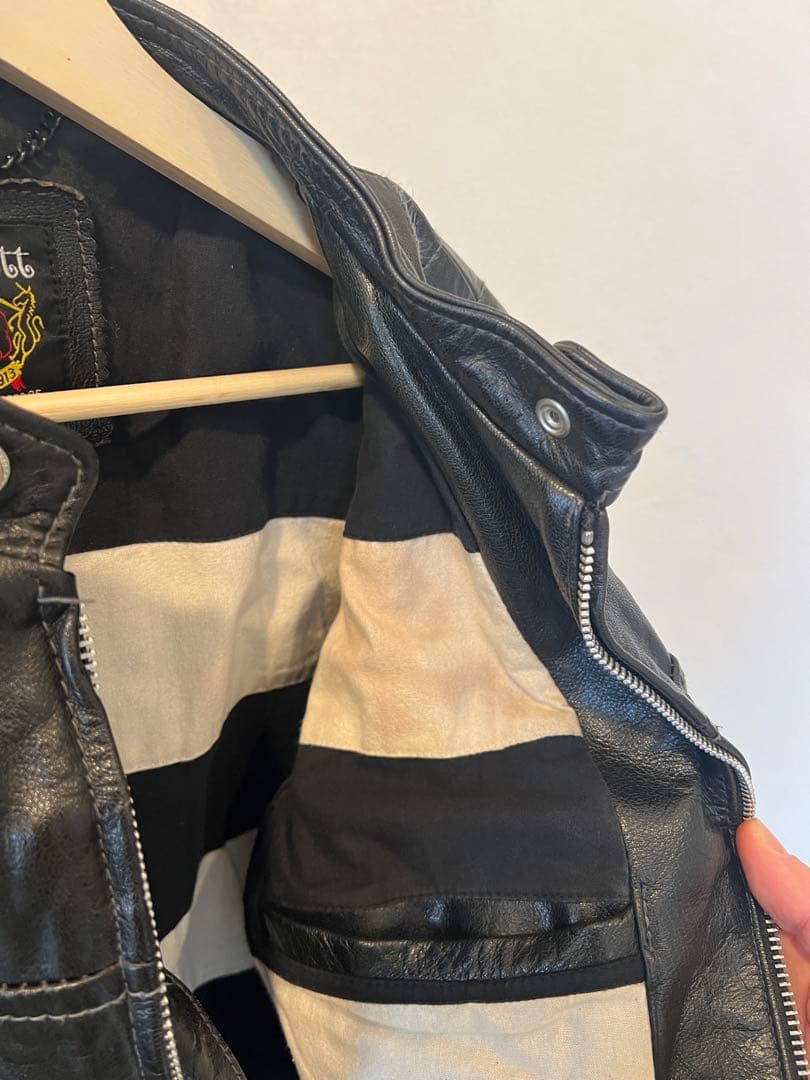 E*A様 Schott Padded Rider レザーパデッド ライダース