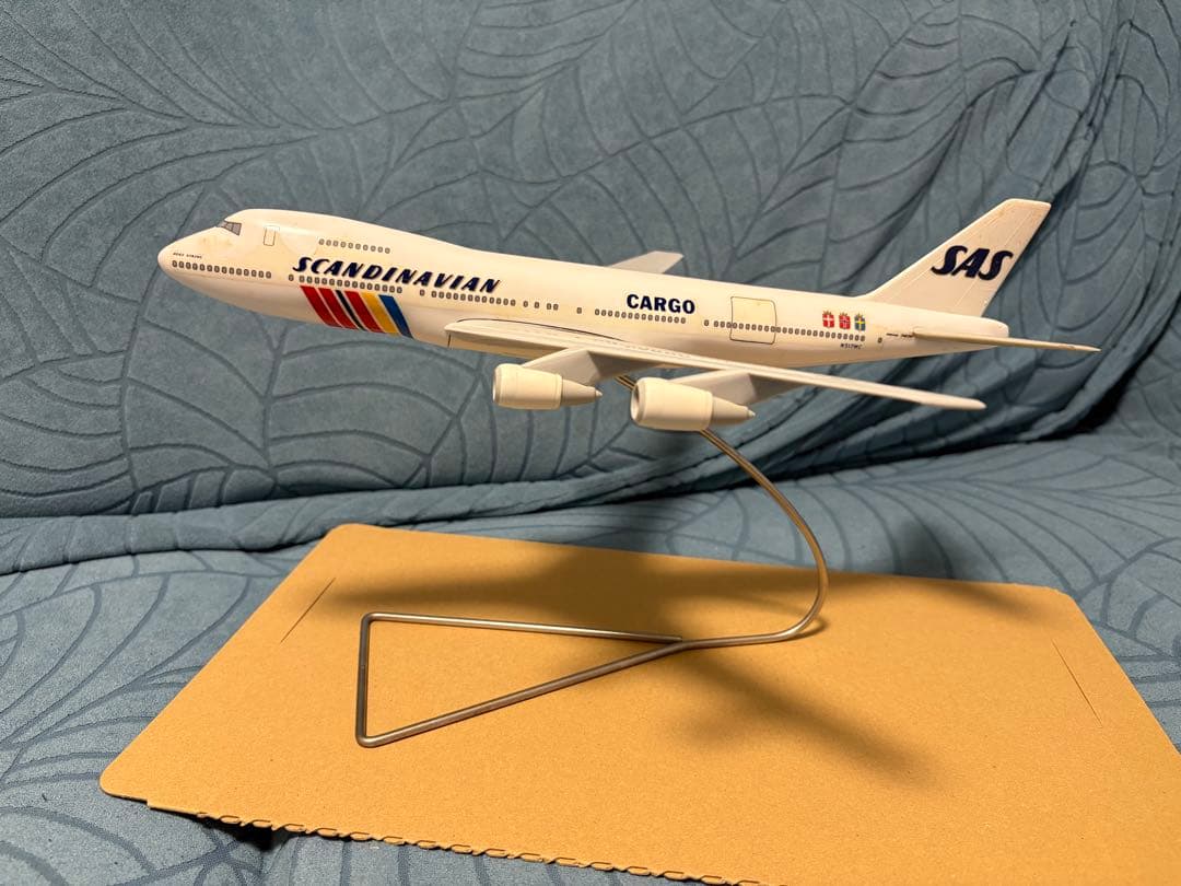 スカンジビア航空 モデルプレーン 1/200 50周年冊子 1996年
