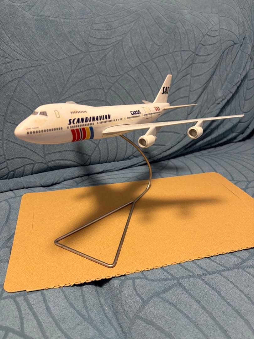 スカンジビア航空 モデルプレーン 1/200 50周年冊子 1996年