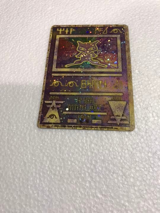 未使用美品！ポケモンカード 古代ミュウ 修正版 後期 レアカード