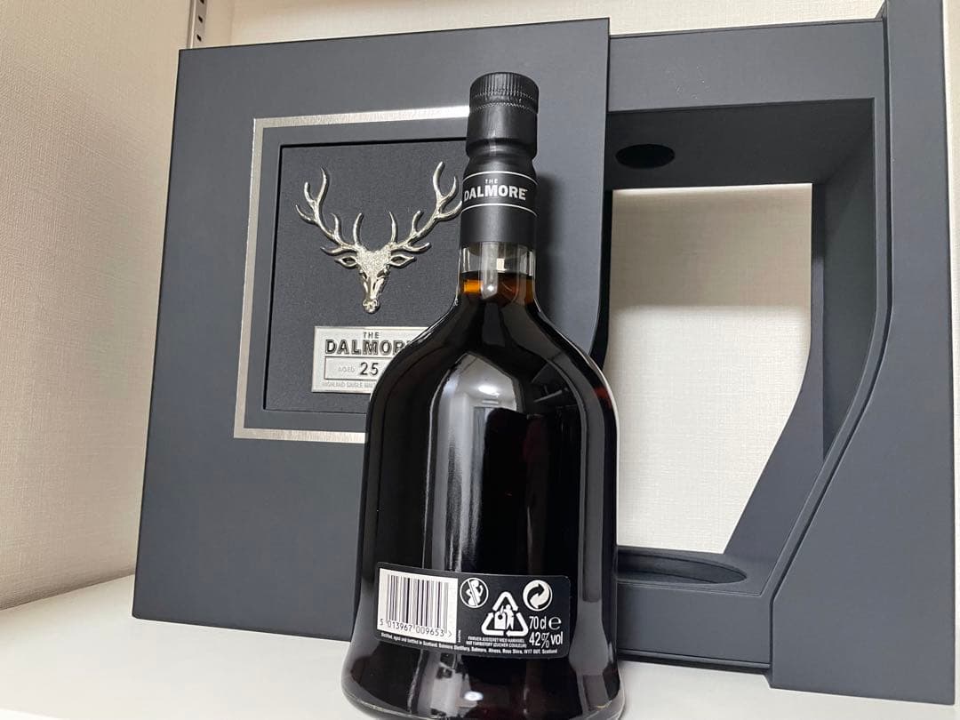 【値下げ】ダルモア 25年 箱付き※ウィスキー引退