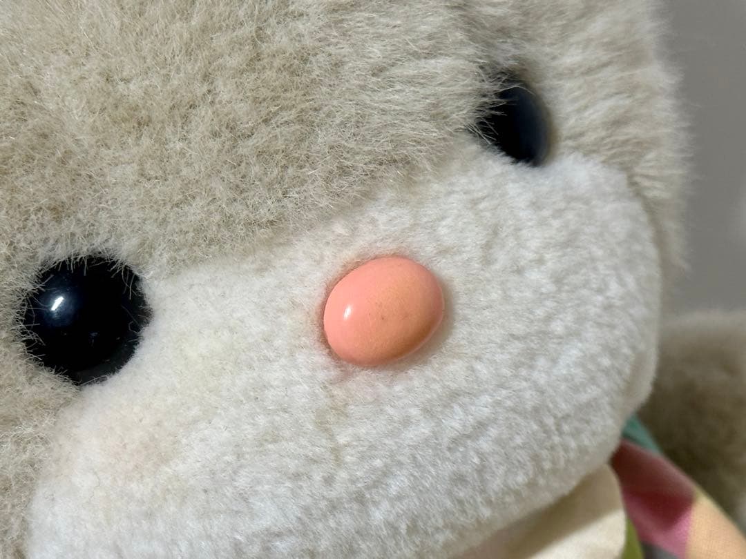 希少！当時物 吉徳 旧タグ うさぎ ぬいぐるみ 昭和レトロ レア！兎 ラビット