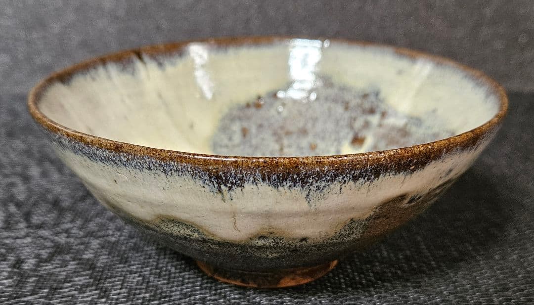 京焼【銀閣茶堂印】東山天目　天目茶碗　共箱　書付け箱　茶道具　茶器　茶事　茶の湯