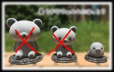 受注品 レア 数量限定 天然みかげ石スタチュー キイロイトリ