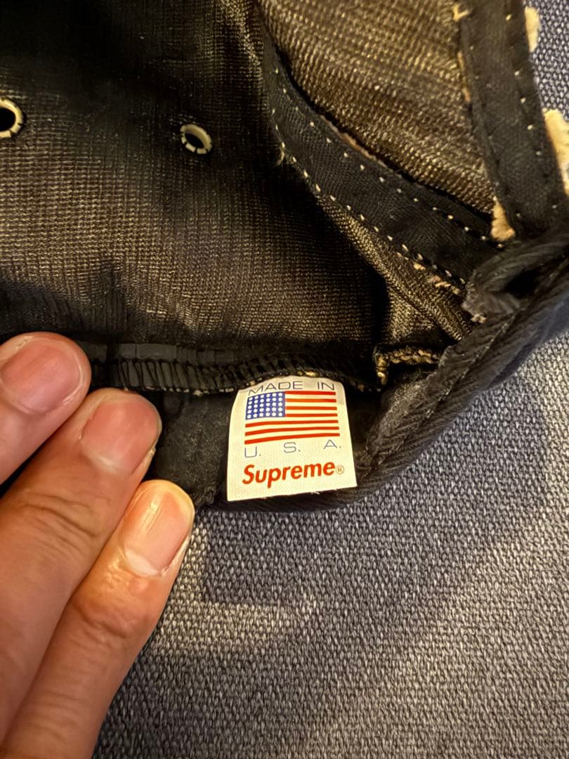 supreme シュプリーム ワッフル コーデュロイ キャップ 15aw