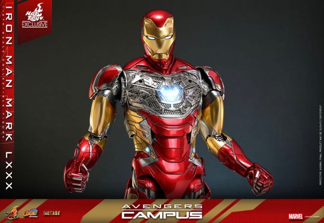 新品、未開封！　ホットトイズ　アイアンマン　マーク80 ムービーマスターピース