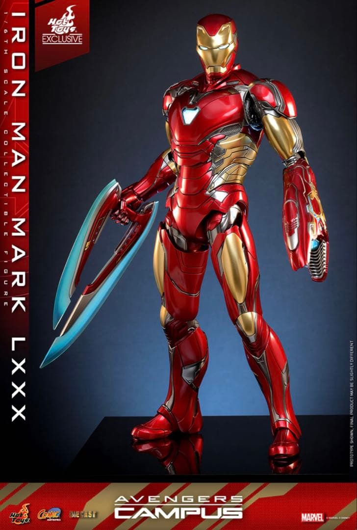 新品、未開封！　ホットトイズ　アイアンマン　マーク80 ムービーマスターピース