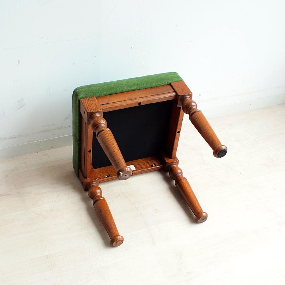 三越家具 ブルージュ オーク材 スツール 英国カントリー 椅子 ZR24101