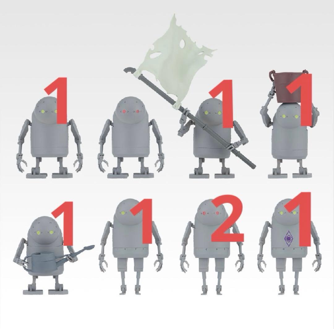 一番くじ　ニーアオートマタ　A賞　B賞　C賞　ラストワン賞　E賞　G賞　I賞