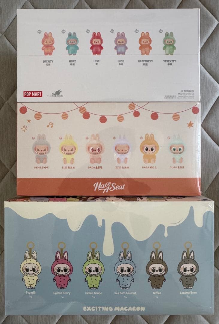 THE MONSTERS LABUBU ３アソートボックスセット