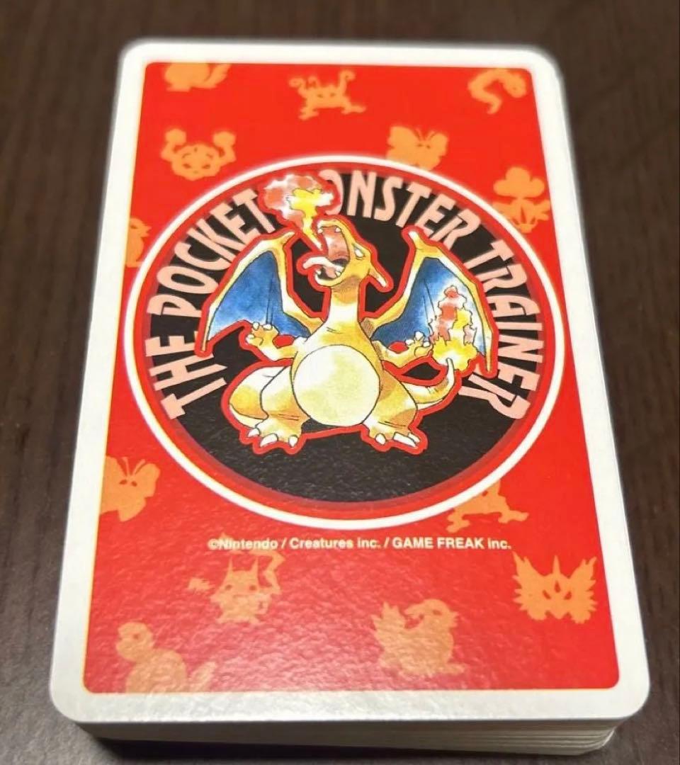 初期　ポケモントランプ　赤