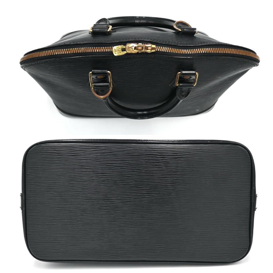 ルイヴィトン エピ アルマPM ハンドバッグ ブラック アルマ ノワール 黒