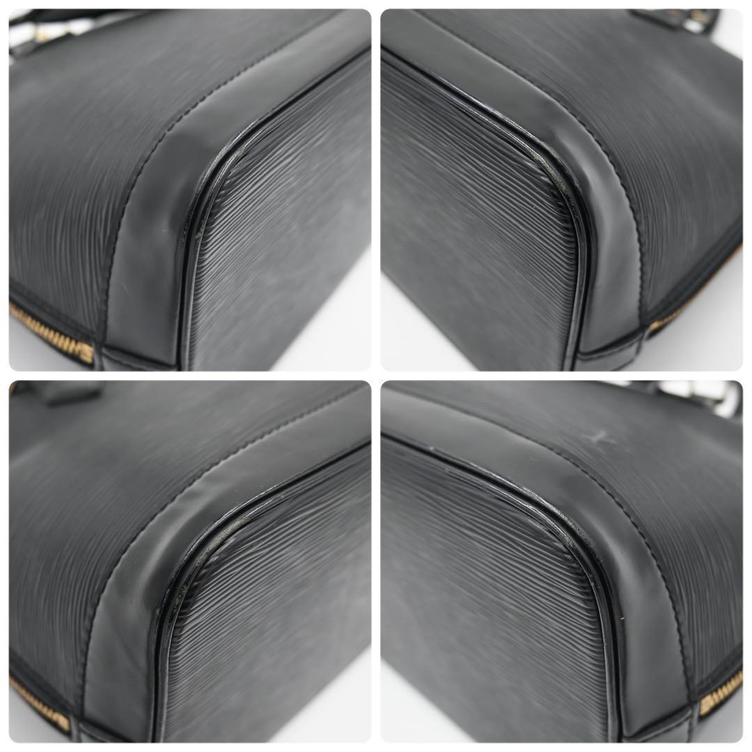 ルイヴィトン エピ アルマPM ハンドバッグ ブラック アルマ ノワール 黒