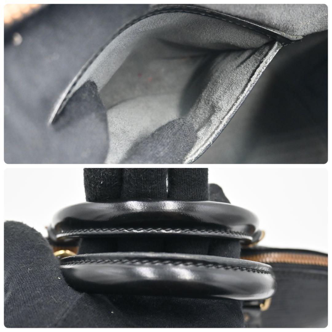 ルイヴィトン エピ アルマPM ハンドバッグ ブラック アルマ ノワール 黒