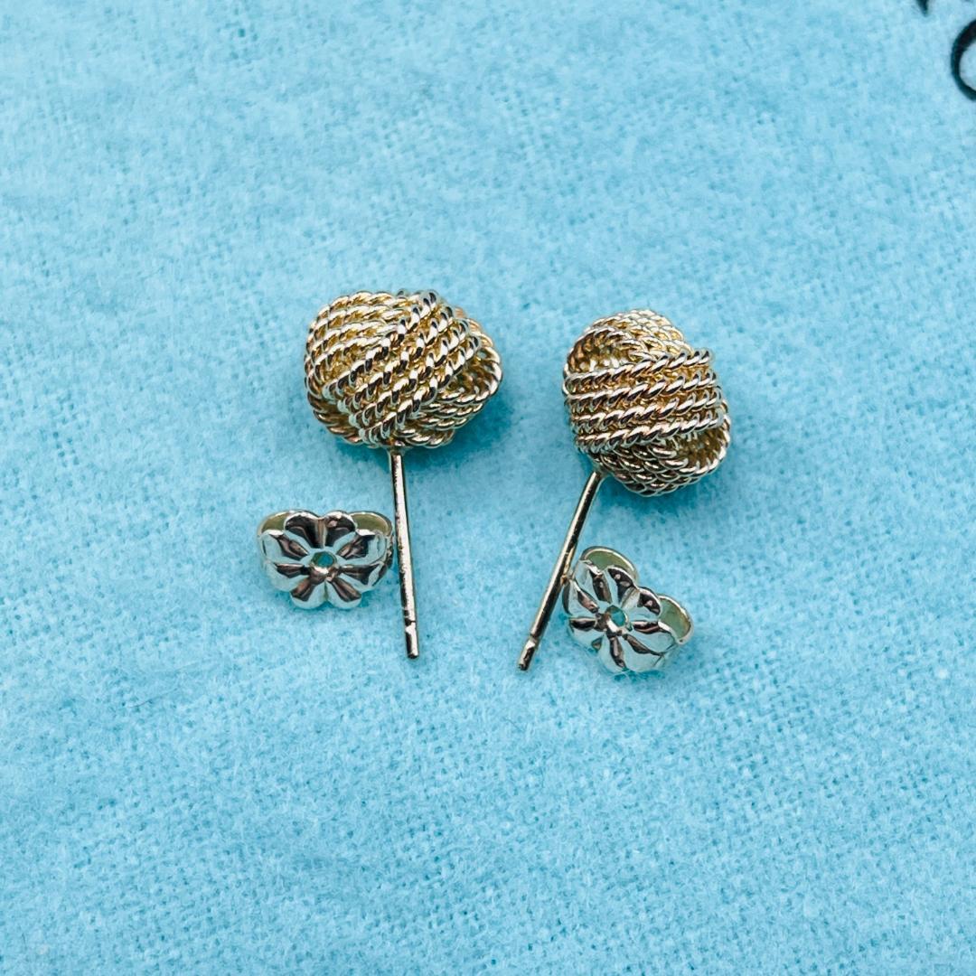 Tiffany & Co. ティファニー ピアス サマセット ツイスト ノット