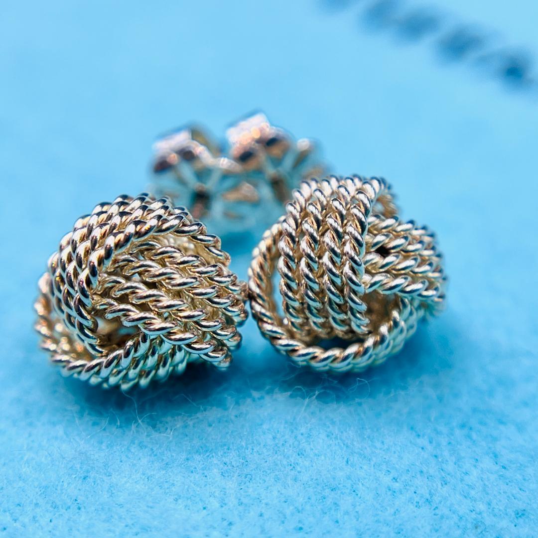 Tiffany & Co. ティファニー ピアス サマセット ツイスト ノット