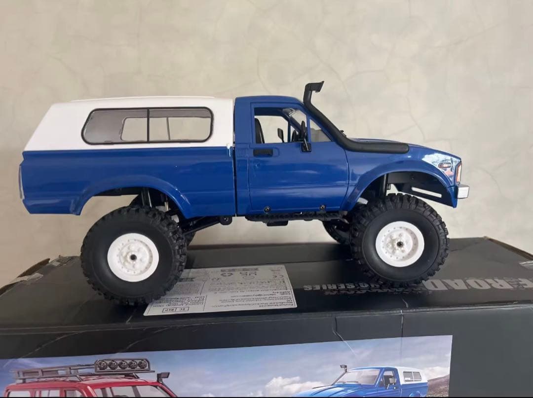 WPL フルスケール RCカー 1:16 4WD ロッククローラー LEDライト