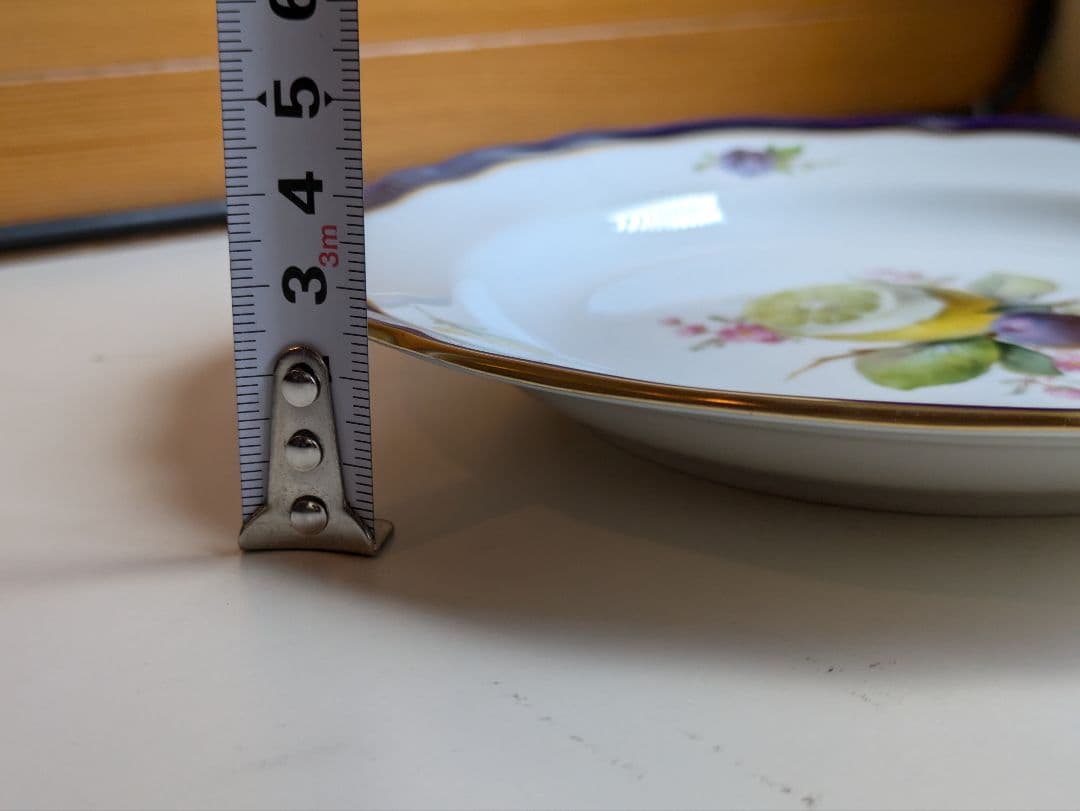 Seiko　マイセン Meissen フルーツ コバルト 金彩