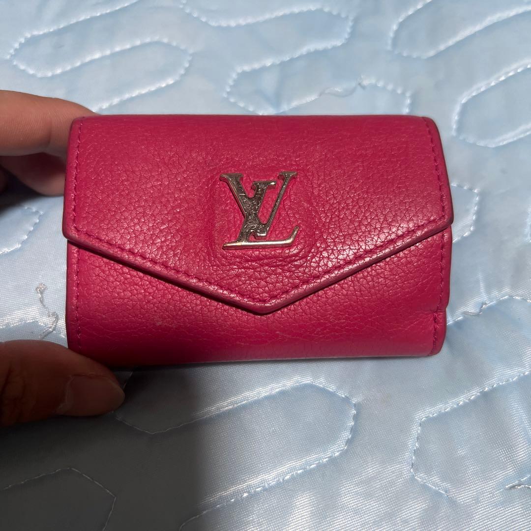 ルイ・ヴィトン ピンク 三つ折り財布
