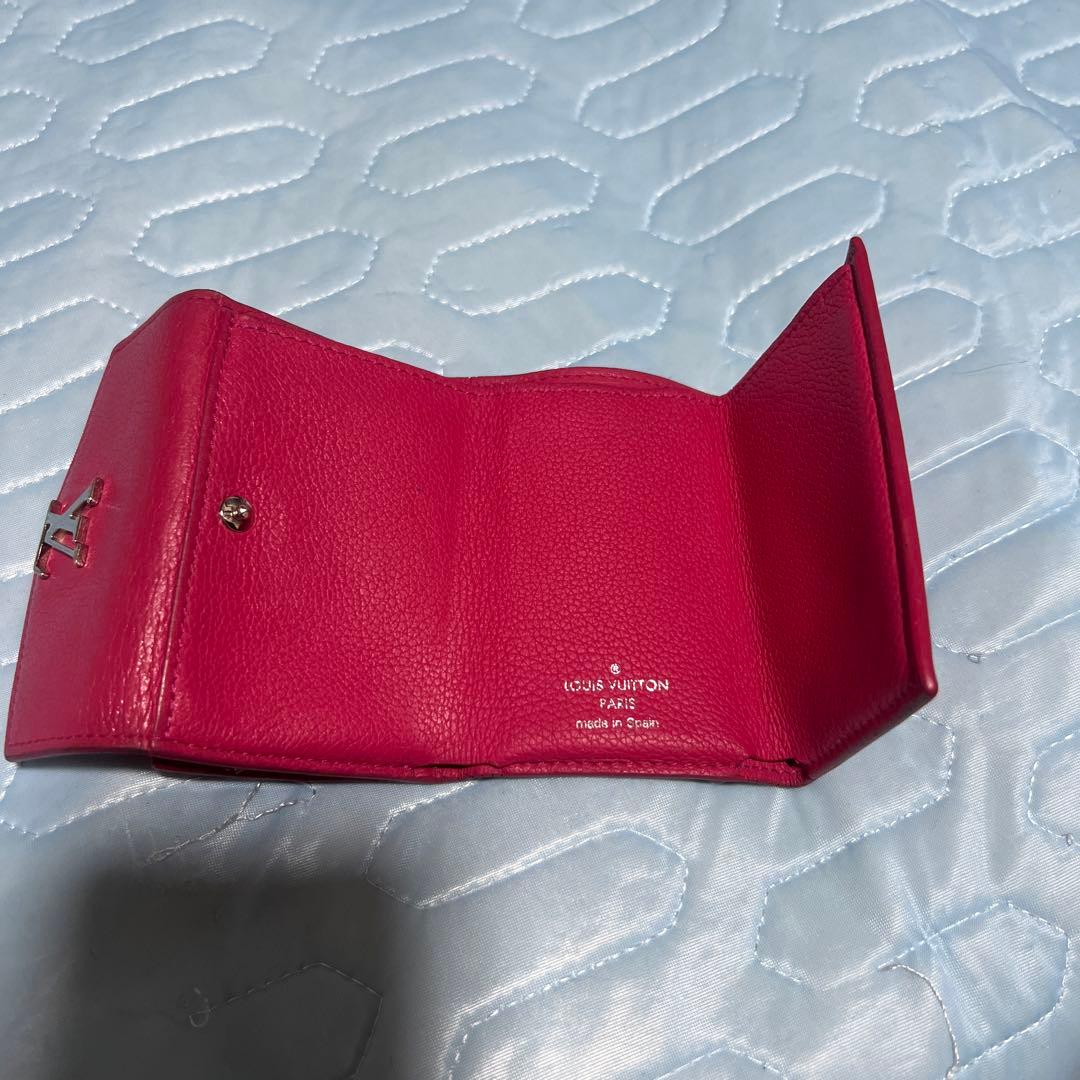 ルイ・ヴィトン ピンク 三つ折り財布