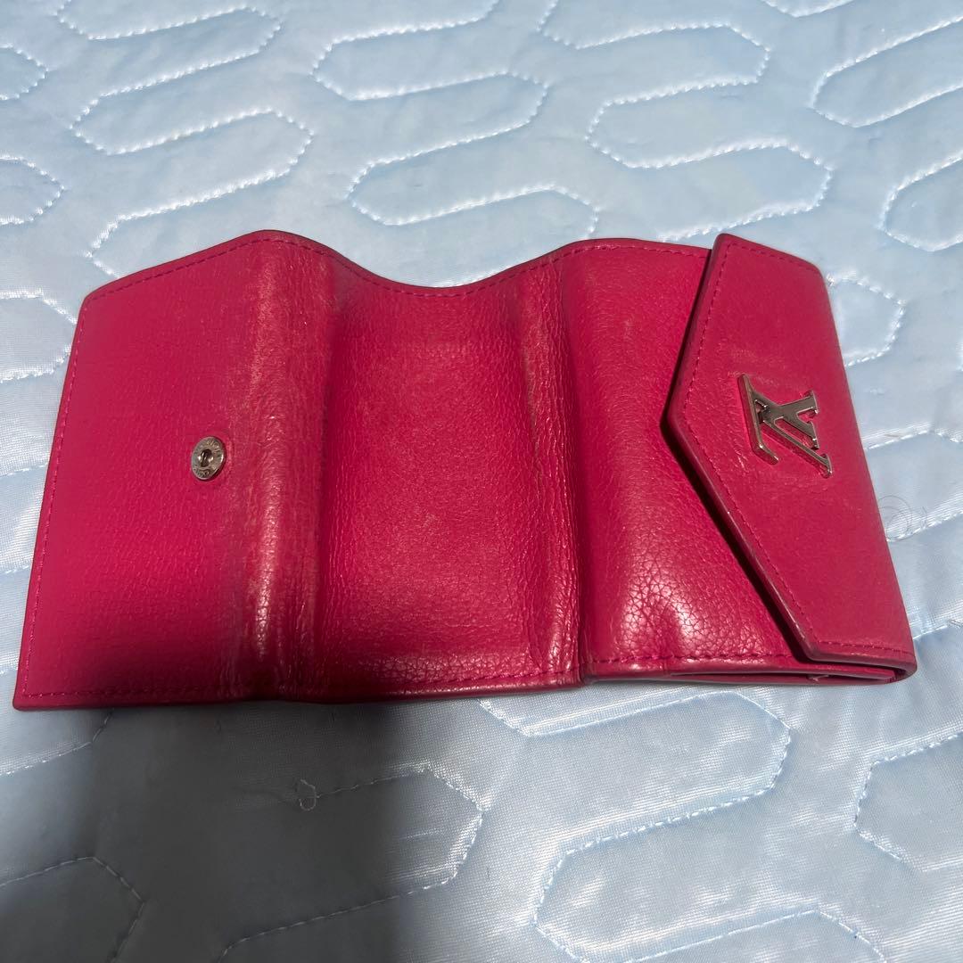 ルイ・ヴィトン ピンク 三つ折り財布