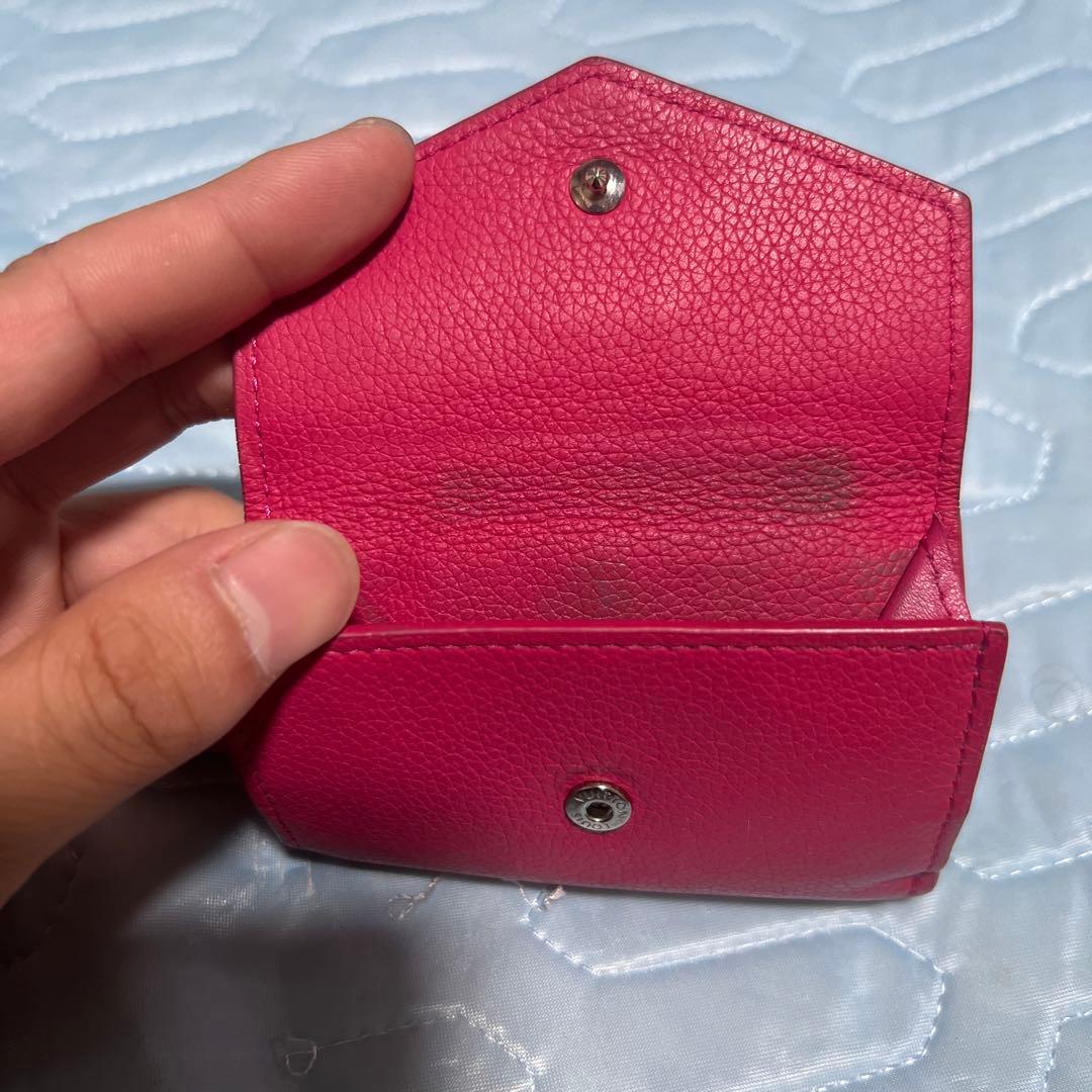 ルイ・ヴィトン ピンク 三つ折り財布