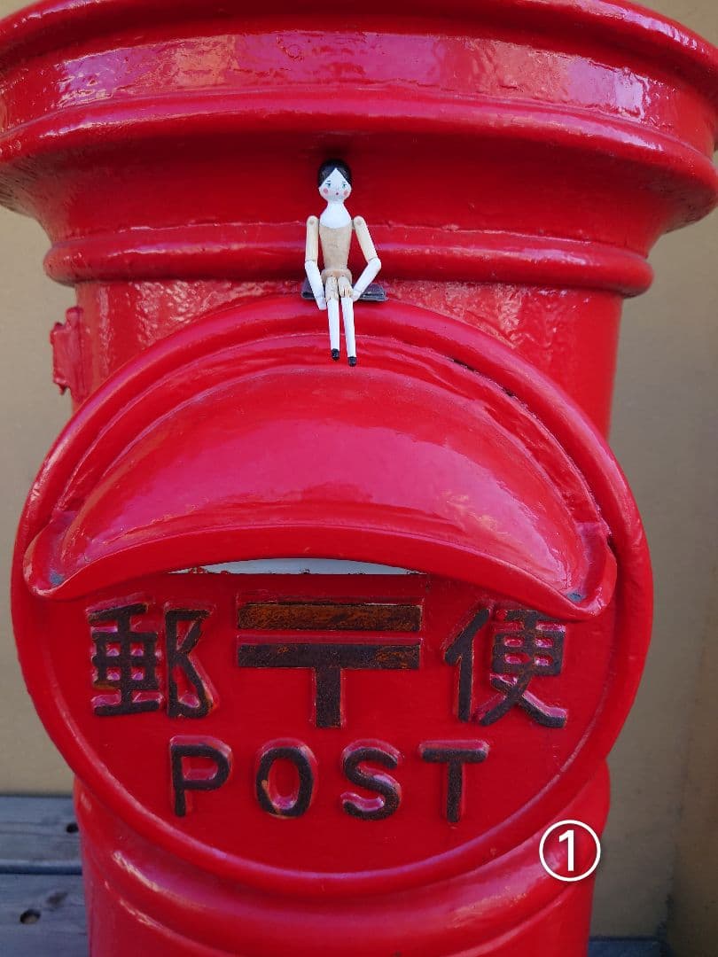 Jack Lou㉒ ミニチュア ペグドール ハンドメイド アンティーク風