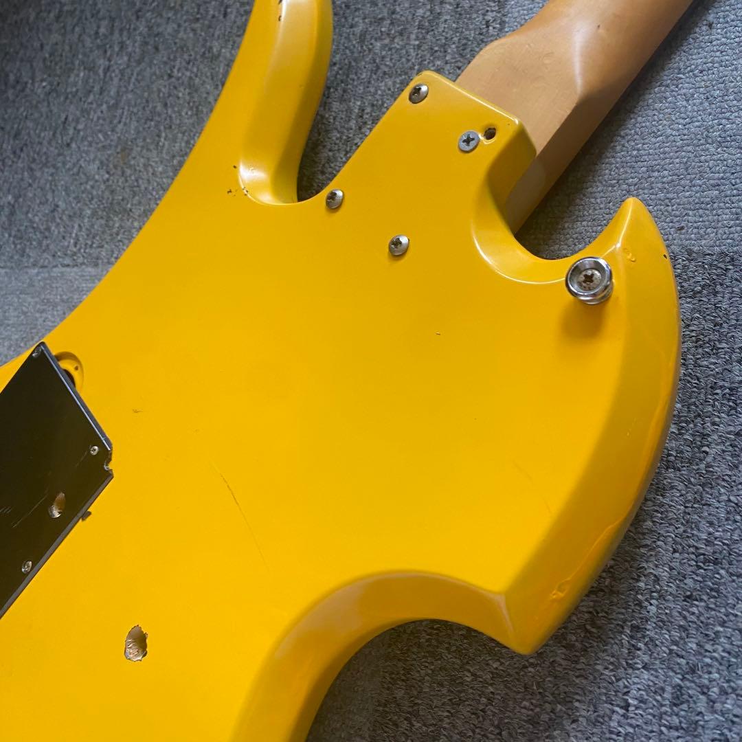 FERNANDESタイプ hideモデル イエローハートレプリカ ノーブランド