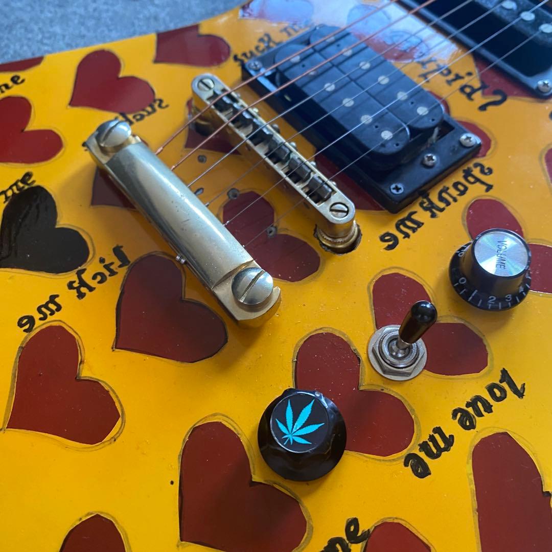 FERNANDESタイプ hideモデル イエローハートレプリカ ノーブランド