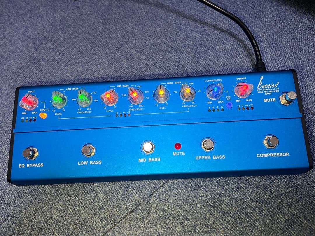 【絶版】究極の補正系ベースプリアンプ Bassics BPA-1