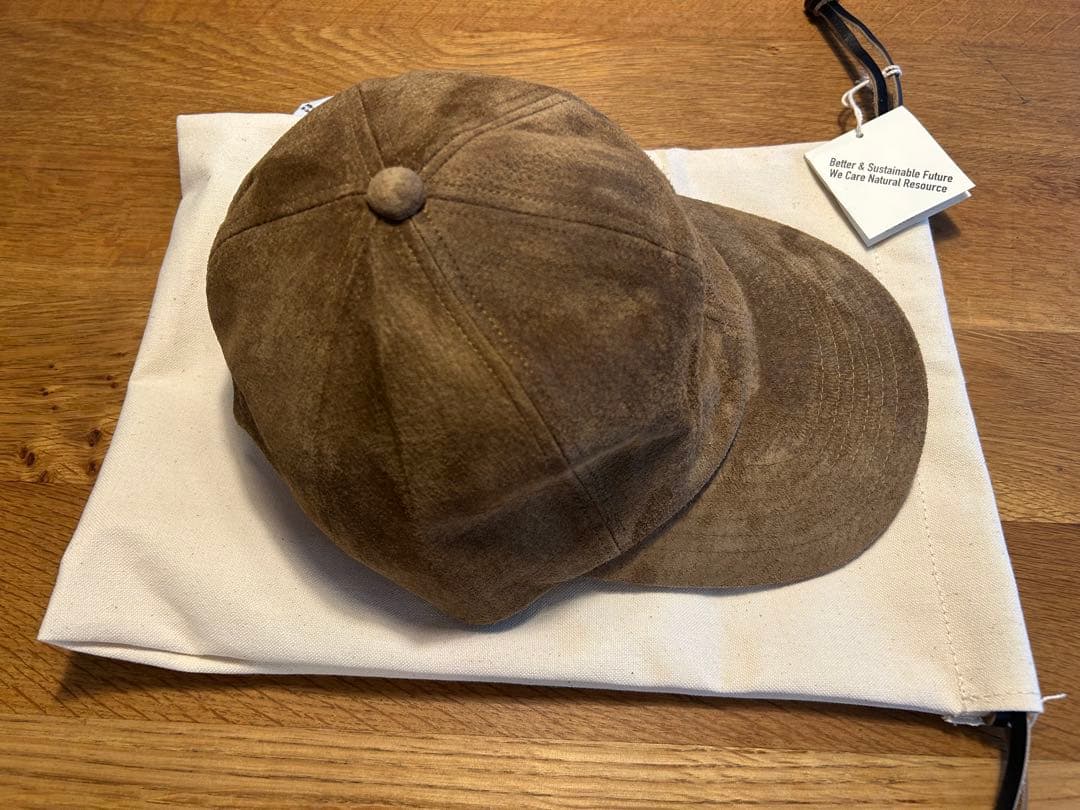 帽子 DECi Suede 6panel Cap Beige OVY