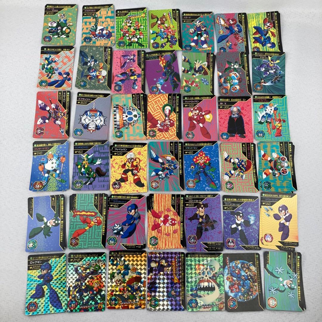 ロックマン カードダス パート4 全42種 78枚 フルコンプ キラカード6枚
