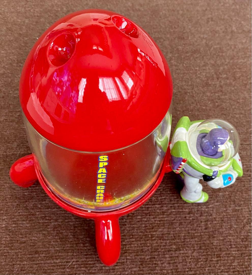 アンティーク ディズニー トイストーリー バズライトイヤー 陶器製クッキージャー