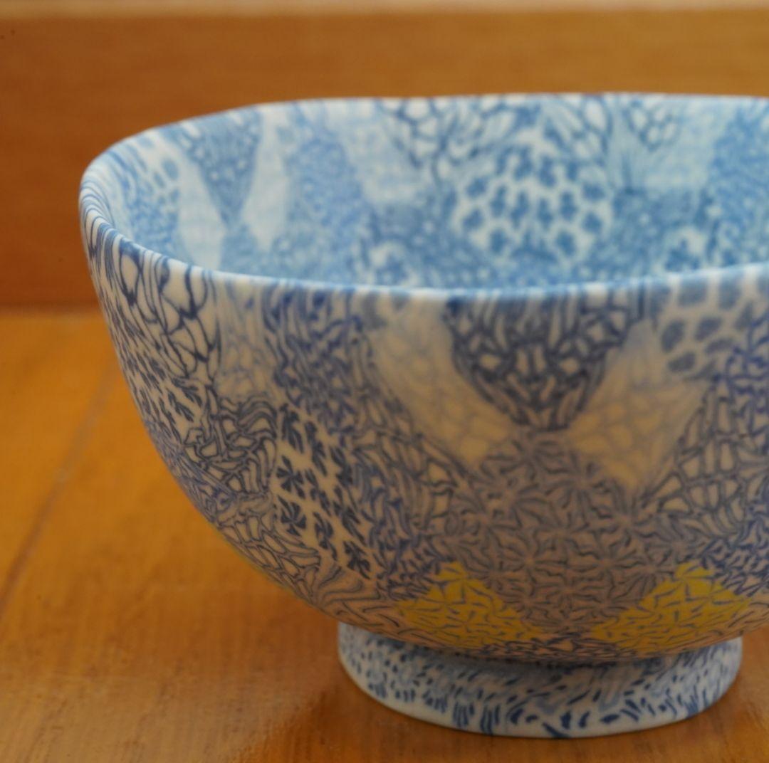 長江哲男 ぐい吞み 練り込み