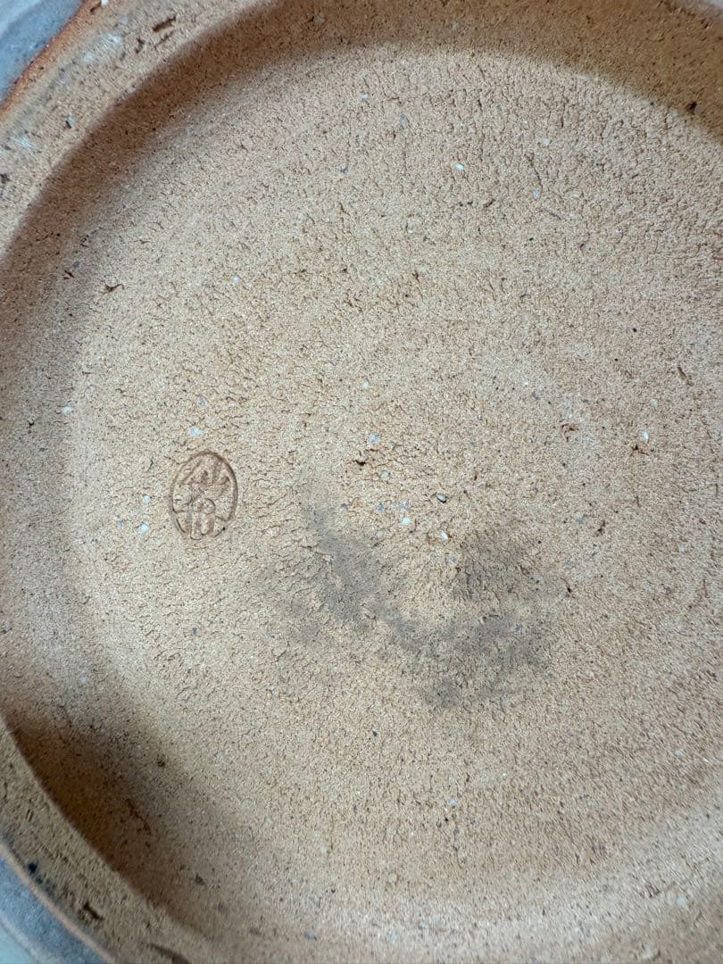 2781 萩焼　七代　岡田仙舟　菓子器　未使用