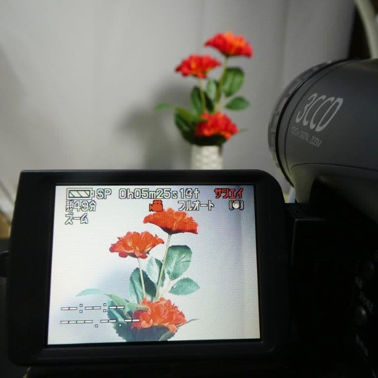 美品・動作良好 パナソニックNV-GS200 MiniDVビデオ DVD化に最適